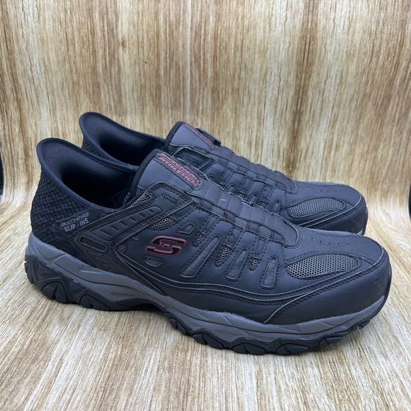 Skechers Other - Skechers After Burn Sneakers Men's 15 Extra Wide Fit Black Memory Foam 237563WW
